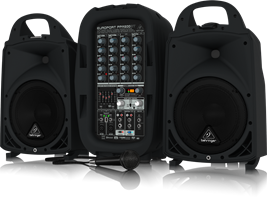 Behringer PPA500BT draagbare PA set